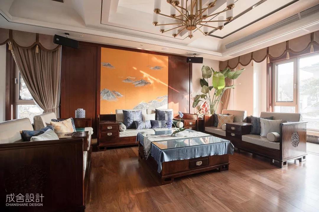 客廳-常州別墅中式裝修 客廳-常州別墅中式裝修