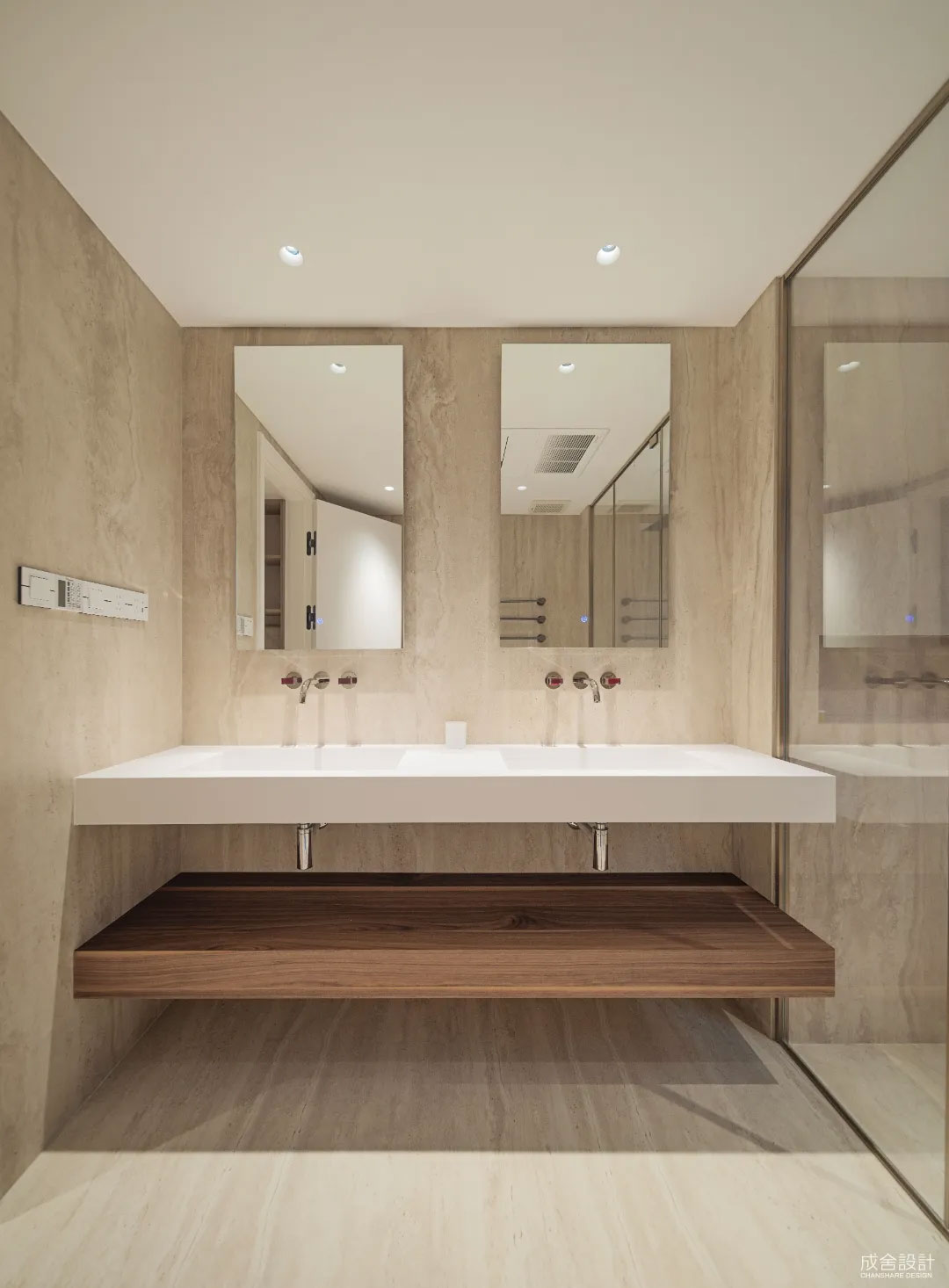 主衛(wèi)-常州別墅中式裝修 主衛(wèi)-常州別墅中式裝修